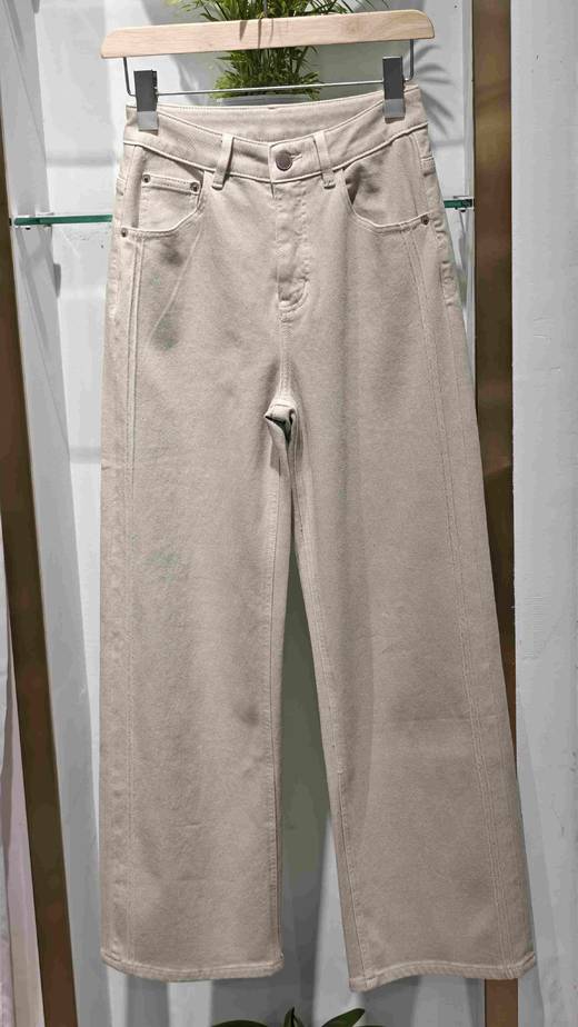 681908上新 翻边牛仔直筒裤 商品图7