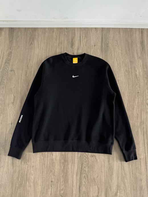 F040915春秋季新款立体硅胶印花字母加绒休闲时尚百搭插肩长袖卫衣 商品图2