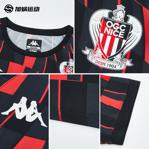 SFS卡帕Kappa25/26尼斯短袖训练服足球热身运动服 36234HW-A06 商品图2