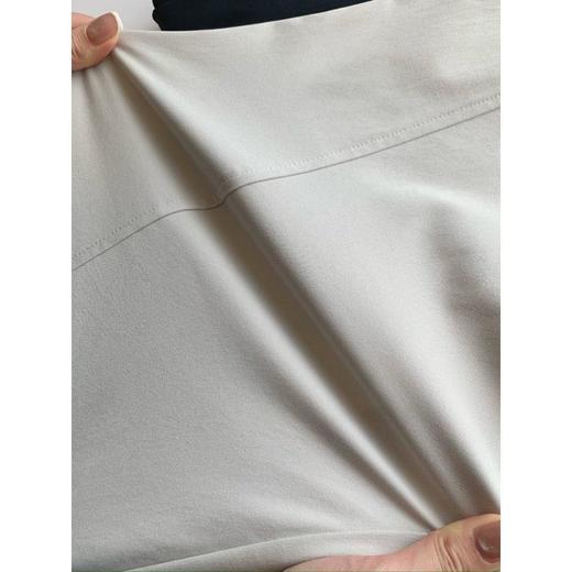 【春日蓝调】折纸九分裤！2026休闲慵懒中高腰阔腿裤女九分裤显瘦解构分割裤！ 商品图3