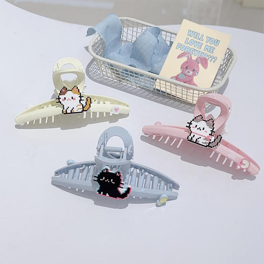 ZY拼豆猫咪抓夹-纪念日百货门店同款170496088 商品图0