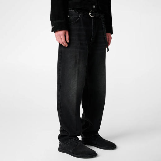 STUDIO NICHOLSON PANTS - CREASED COWBOY JEAN 男装水洗牛仔裤 商品图0