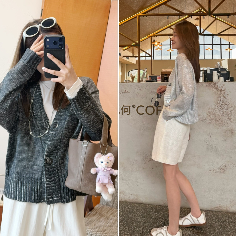 2604213    V领 蜜蜡涂层开。日单