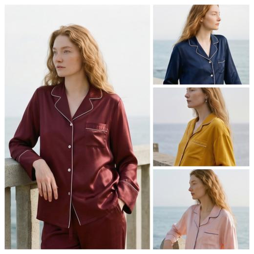 NJP/NOT JUST PAJAMA  天丝棉睡衣家居服套装四季可穿NJP084 商品图0