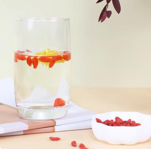 悦意有机枸杞子干货青海免洗即食新鲜泡茶水红枸杞零农残无硫熏 商品图3