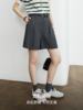 亚麻混纺A字休闲短裤FCG1SOT118 商品缩略图3