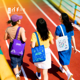 清华文创单肩包