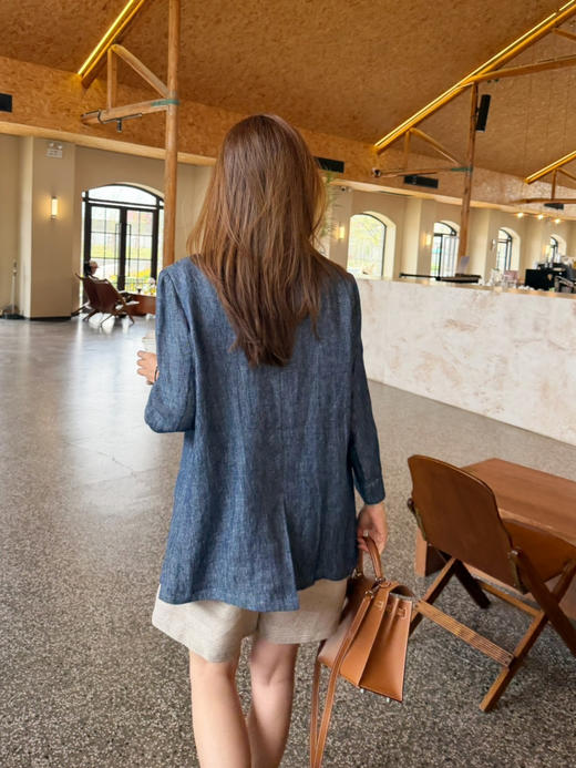 2604212    混色亚麻 法国🇫🇷产地 西装外套 薄款 商品图4