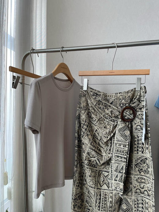 【纸片人】噢蜜ooomeooo圆扣半身裙 商品图12