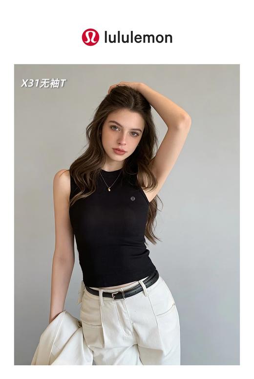 F040930一包3件装春夏新款弹力时尚百搭天鹅颈工字背心式打底衣 商品图14