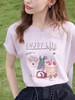 【百图lulu定制】【派对T恤】夏季卡通 彩绘 减龄 百搭 圆领 短袖 T恤 商品缩略图8