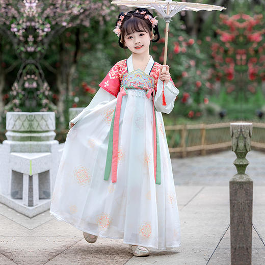 【团购】【苏城纪】清仓特价款童装汉服襦裙-青禾 商品图11