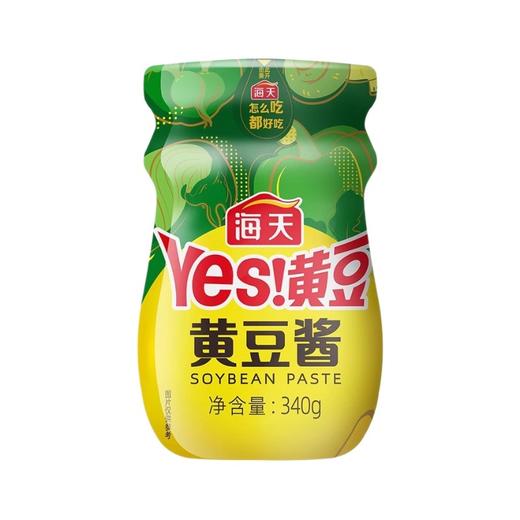 海天黄豆酱340g瓶炒菜拌面麻辣香锅豆瓣酱辣椒酱下饭酱酱料大酱 商品图0