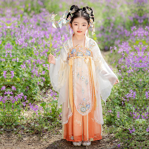 【团购】【苏城纪】清仓特价款女童汉服褥裙洛神赋 商品图10