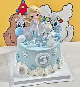艾莎冰雪奇缘公主雪花款