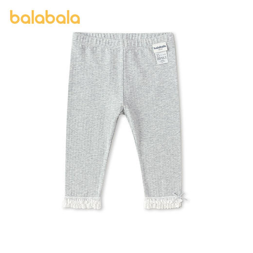 【商场同款】巴拉巴拉儿童打底裤女童2026新款夏季蕾丝花边七分裤 商品图4