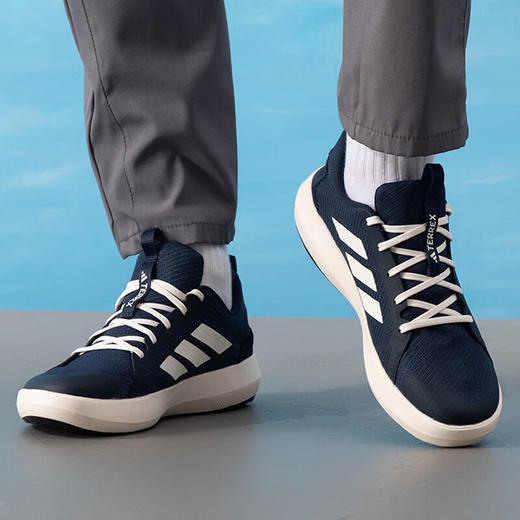 Adidas阿迪达斯涉水鞋男鞋TERREX户外徒步溯溪鞋轻便透气休闲鞋 JI3500 商品图1