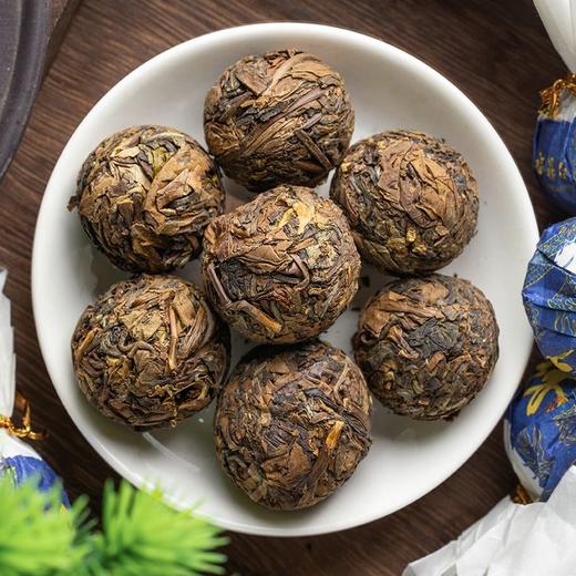 【自营】花家盛世 黑罐白茶龙珠250g礼袋装绿茶红茶新鲜健康美味 HJSS-HG-BCLZ-250 商品图2