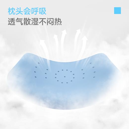 【冯站长】梦百合快充儿童成长枕记忆棉透气枕芯护颈枕头 商品图3