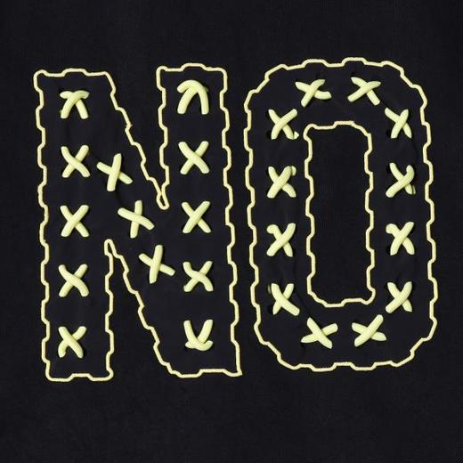 SDSA男装2026新款轻奢NO小字母刺绣短袖T恤宽松重磅圆领休闲上衣 商品图4