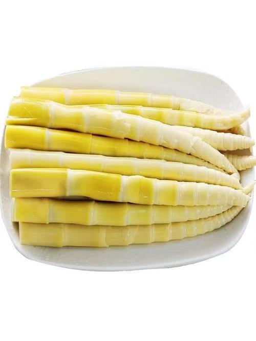 新鲜小竹笋现挖现发脆嫩可口山野美味