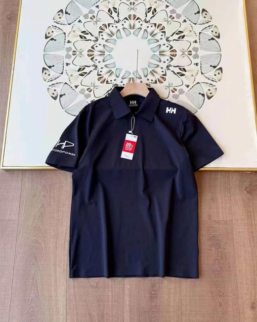 F040911夏季新款无痕半拉链休闲百搭商务翻领门襟拉链短袖Polo衫 商品图5