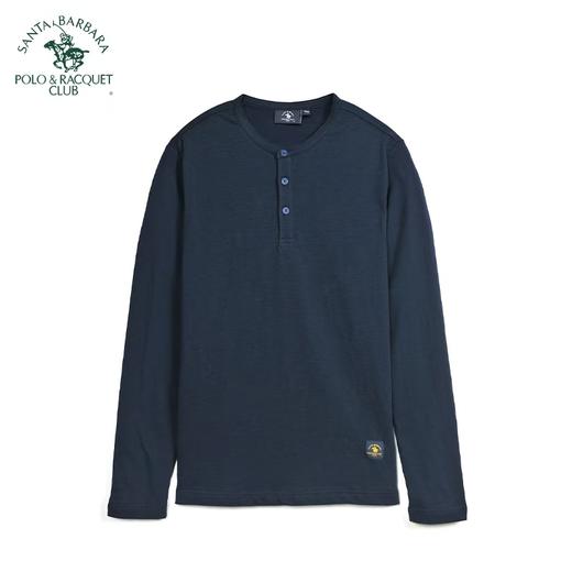 【直发】圣大保罗 秋冬新品男士长袖棉T-PW20KT111M 商品图1