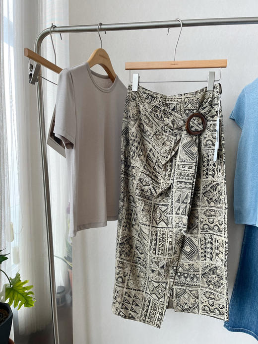 【纸片人】噢蜜ooomeooo圆扣半身裙 商品图11