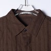 SDSA男装2026新款高贵轻奢老钱风复古竖纹短袖衬衫百搭简约上衣 商品缩略图2