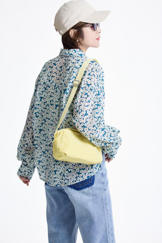 碎花纯棉长袖衬衫 商品图1