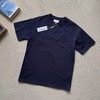 F040925夏季新款男女同款柔软透气简约休闲立体字母刺绣圆领短袖T恤 商品缩略图9