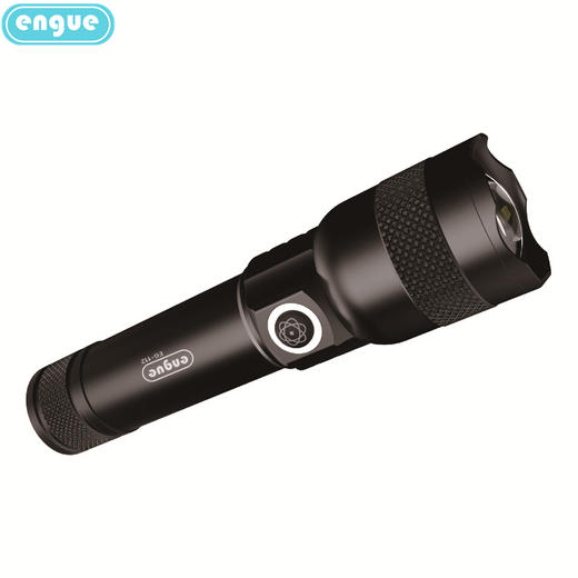 engue恩谷USB伸缩变焦强光手电筒EG-112伸缩调光聚泛光USB直充应急 商品图2