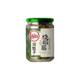 川娃子烧椒酱 炭烧烧椒酱230g川味青椒剁椒拌面酱下饭菜辣椒酱