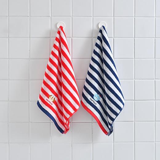 洁丽雅新疆棉洗脸毛巾成人家用条纹吸水柔软 商品图2