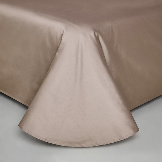 罗莱 简粹60S全棉贡缎四件套（咖啡色） 商品图3