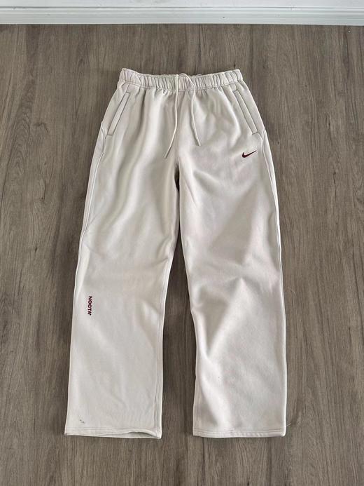 F040914春秋季新款时尚休闲日常百搭抓绒宽松直筒针织运动裤长裤 商品图5