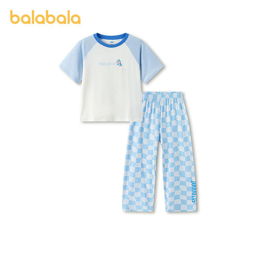 【哆啦A梦IP商场同款】巴拉巴拉儿童睡衣套装夏空调服男童家居服 商品图4
