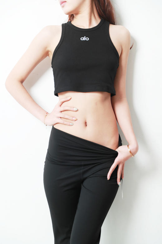 让气质拿捏了，性感工字背心。氛围感美式工装瑜伽背心女C042566 商品图12