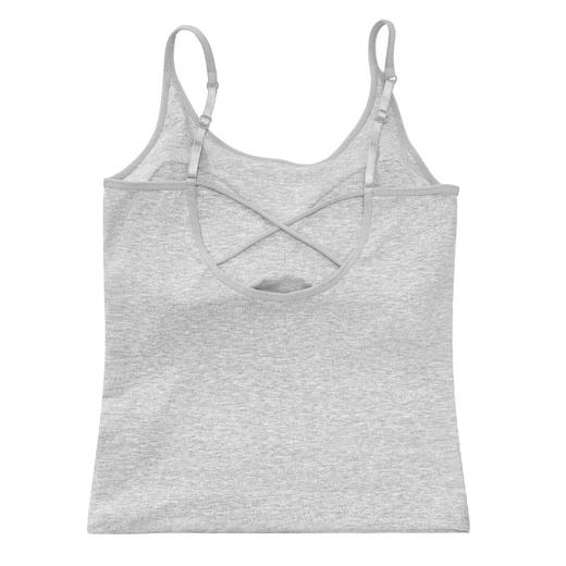 【免穿内衣❗️双交叉美背吊带】自带胸垫设计，双交叉美背设计显瘦又性感，棉质面料无痕透气，弹力舒适不勒肉，可内搭可外穿，挂脖上衣无袖带胸垫打底背心时尚QQ 商品图4