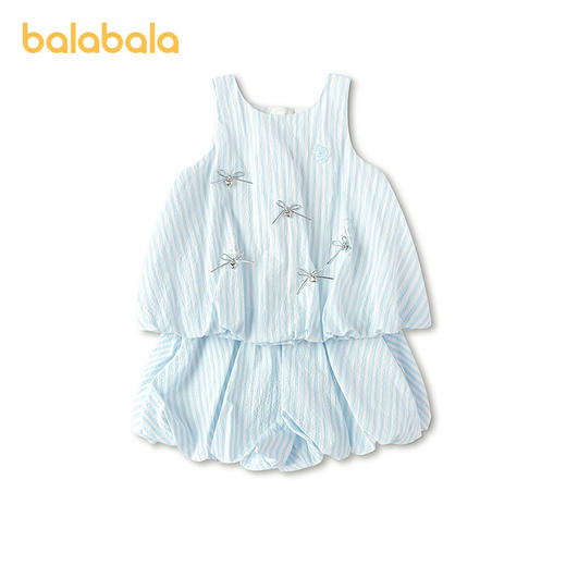 【小马宝莉IP商场同款】巴拉巴拉儿童套装女2026新夏泡泡肌理背心 商品图4