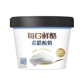 蒙牛每日鲜酪 0蔗糖厚酪乳风味酸奶 400g/盒