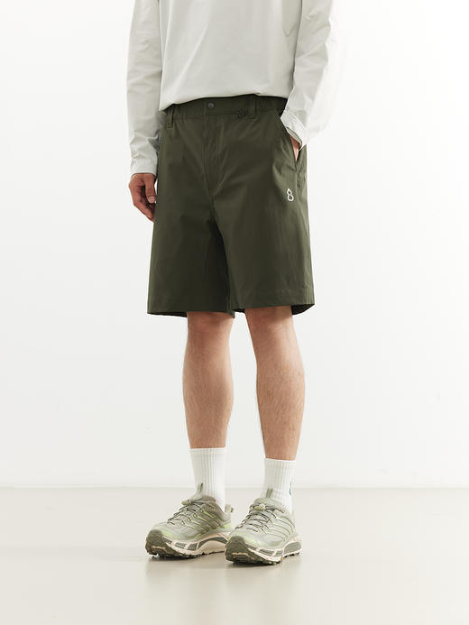 吃茶去chichaqu26春夏户外无氟防泼水轻量软壳短裤运动徒步骑行 商品图0