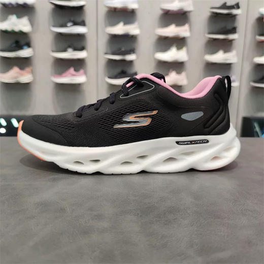 XY｜Skechers斯凯奇春夏新款超轻缓震健步透气休闲运动女跑步鞋129496-bkpk 商品图0