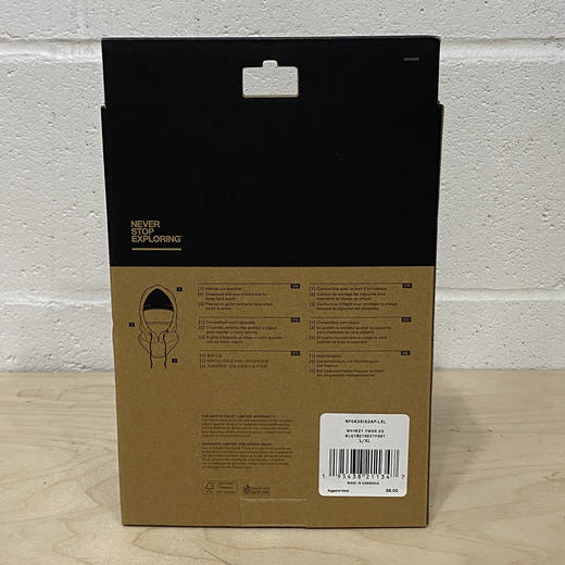 THE NORTH FACE/北面户外防风保暖遮面脖套抓绒帽盒装 商品图4