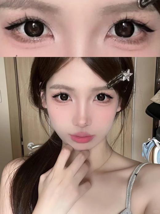 14.5满眼葡萄粉/特大黑/雪之少女绿/大巧环.年抛美瞳 商品图1