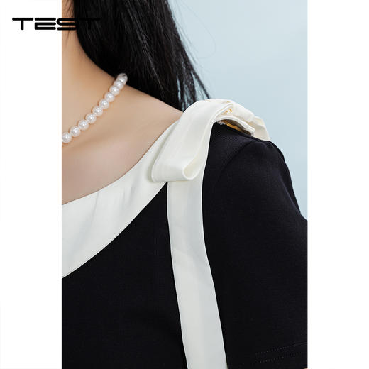 夏上新修身显瘦遮肉设计感小众法式小衫1262053 商品图2