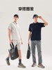F040911夏季新款无痕半拉链休闲百搭商务翻领门襟拉链短袖Polo衫 商品缩略图12