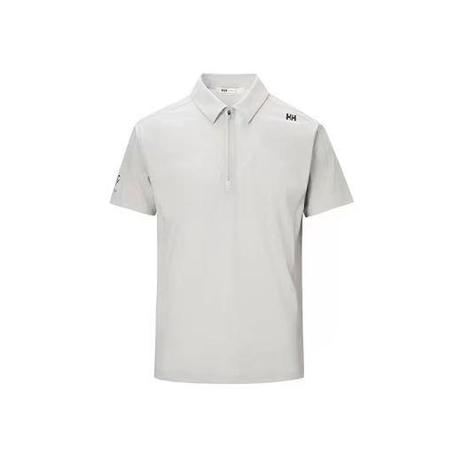 F040911夏季新款无痕半拉链休闲百搭商务翻领门襟拉链短袖Polo衫 商品图14