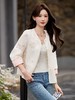 「自」全新升级【铂金会员321/天猫429/差价108】(01029)洛诗琳高级感新中式轻薄外套女2026新款气质小个子国风上衣 商品缩略图0