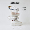 【明星同款】COOLCHAP 重奏系列-5.5cm增高吐司厚底小白鞋 商品缩略图6
